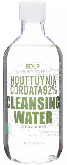 Вода очищающая с экстрактом хауттюйнии «Houttuynia cordata 92% cleansing water»