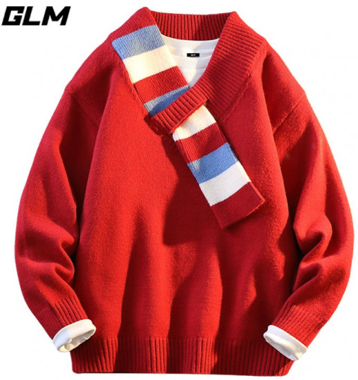 Свитер унисекс «Red GLM»