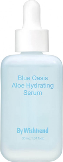 Сыворотка для лица увлажняющая с экстрактом алое «Blue oasis aloe hydrating serum»