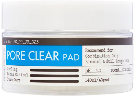 Пэды для лица очищающие «Pore clear pad»