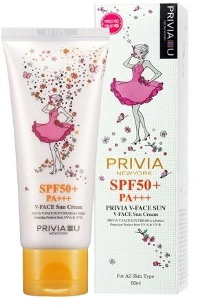 Крем для лица солнцезащитный «V-Face Sun Cream SPF 50+PA+++»
