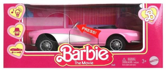 Металлическая модель «Кабриолет Barbie»