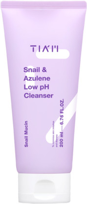 Гель для умывания с муцином улитки и азуленом «Snail & Azulene Low pH Cleanser»