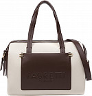 белый/темно-коричневый