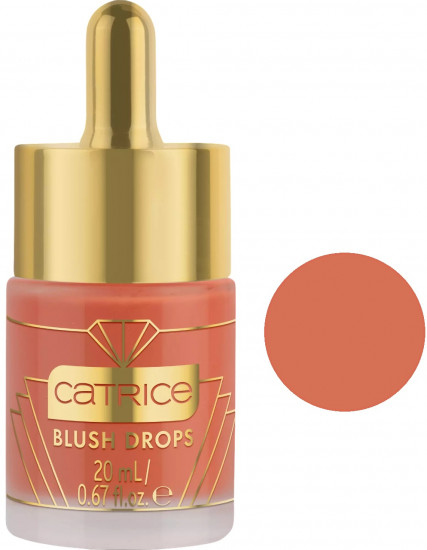 Румяна жидкие «Blush Drops», оттенок C02 Gingercrush