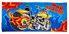 Полотенце махровое пляжное "Hot Moto" (размер 75х150)