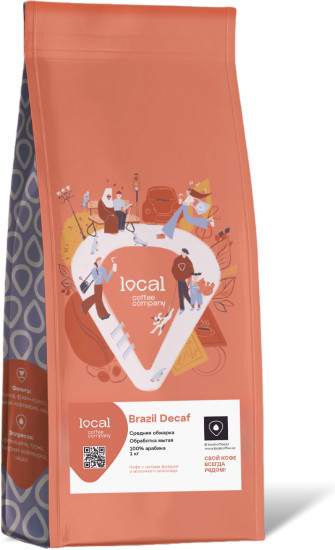Кофе зерновой «Brazil Decaf»