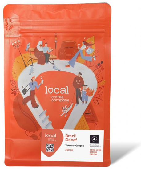 Кофе зерновой «Brazil Decaf»