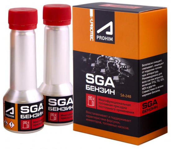 Моющая присадка в бензин «SGA»