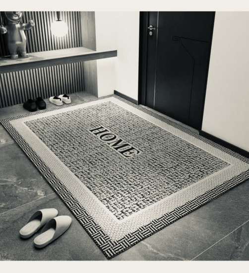 Декоративный коврик «Home Grey»