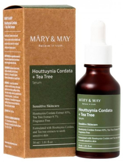 Успокаивающая сыворотка для лица «Houttuynia Cordata&Tea Tree serum»