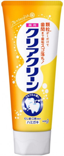 Зубная паста с микрогранулами со вкусом апельсина «Clear clean fresh citrus»