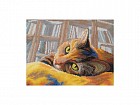 Набор для вышивания "Кот-книголюб"