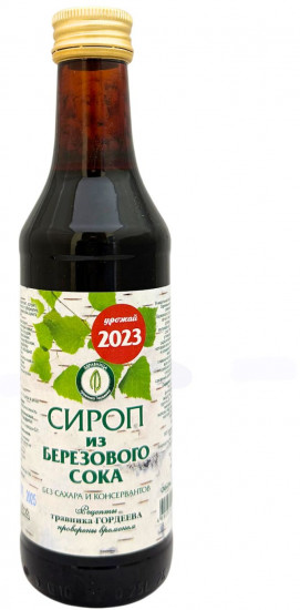Сироп из березового сока