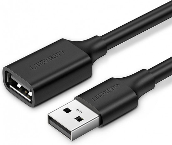 Кабель-удлинитель USB(m) — USB(f) Ugreen US103