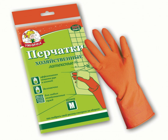 Перчатки латексные