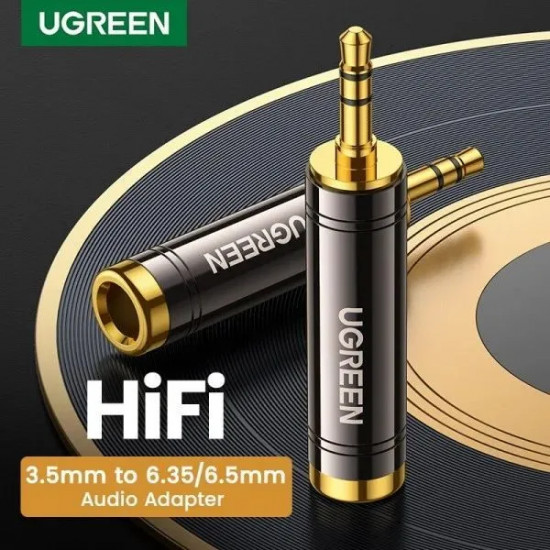 Переходник Audio(m) 3.5mm — Audio(f) Ugreen AV168