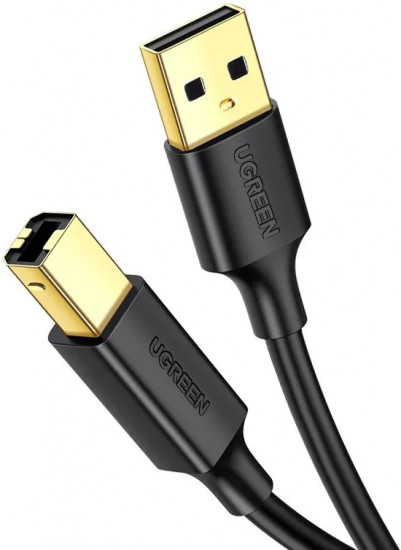 Кабель Ugreen USB(m) — USB(m) A/B для принтера USB US135