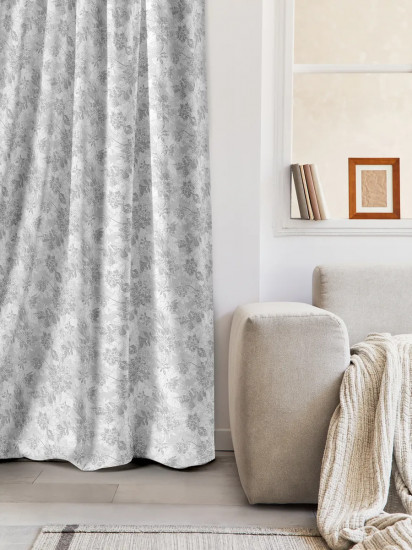 Штора «Grey jacquard»