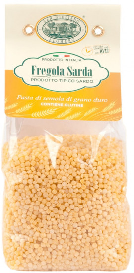 Макаронные изделия из твердых сортов пшеницы «Fregola Sarda»