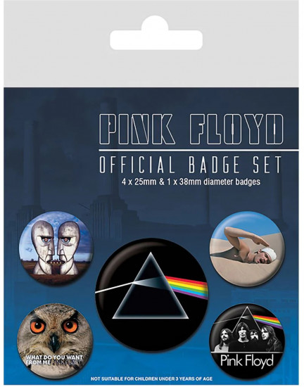 Набор значков «Pink Floyd»