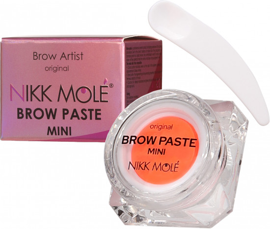 Паста для коррекции и моделирования формы бровей «Brow Paste Mini», оттенок Апельсин неон