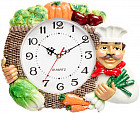 Часы настенные для кухни «Овощи»