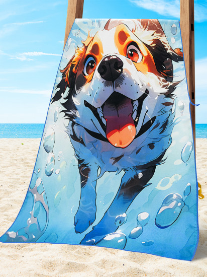 Махровое полотенце «The Dog»