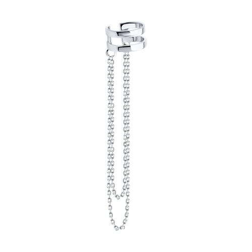 Серьга из серебра