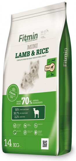 Сухой корм для взрослых собак малых пород «Mini Lamb&Rice»