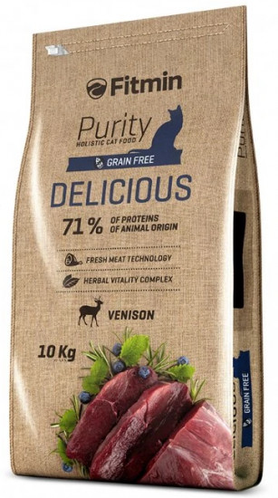 Беззерновой корм для взрослых привередливых кошек «Purity Delicious»