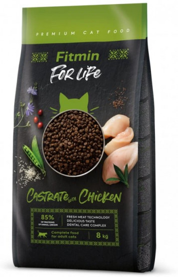 Сухой корм для кошек «Cat For Life Castrate Chicken»