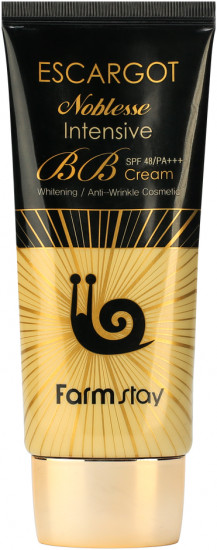BB-крем для лица «Escargot Noblesse Intensive BB Cream SPF 50+PA+++», оттенок Светло-бежевый