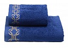 Полотенце махровое гладкокрашеное "Cappio" (Cleanelly, 70х130, цвет синий)