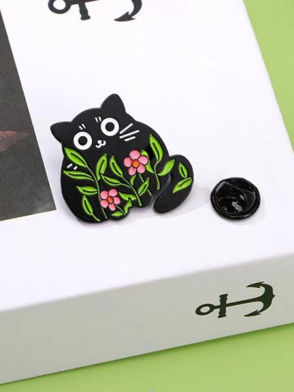 Значок металлический «Garden Purr»