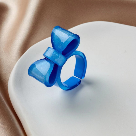 Кольцо акриловое «Bow»