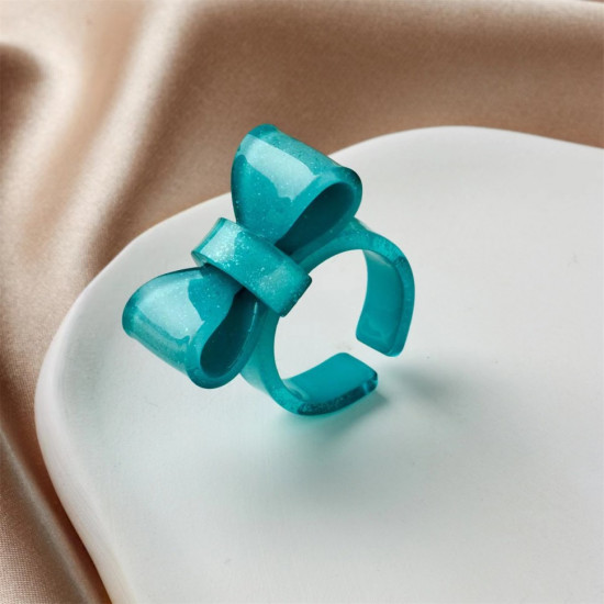 Кольцо акриловое «Bow»