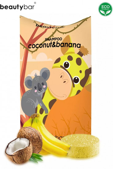 Шампунь твердый «Coconut & banana»