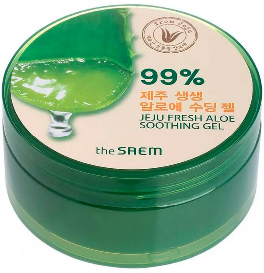 Гель для лица и тела с экстрактом алоэ «Jeju Fresh Aloe Soothing Gel 99%»