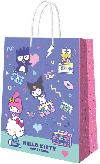 Пакет подарочный большой «Hello Kitty and friends»