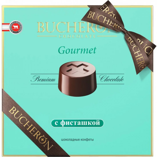 Конфеты шоколадные со вкусом фисташки «Gourmet»