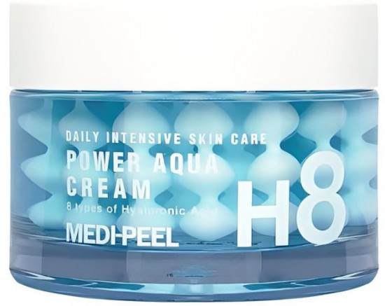 Крем для лица с голубыми пептидными капсулами «Power Aqua Cream»