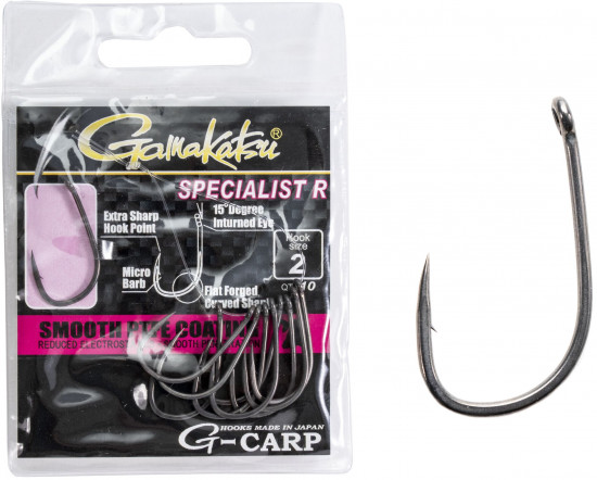 Набор крючков с колечком G-Carp SPECIALIST R HOOKS