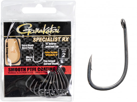 Набор крючков с колечком G-Carp SPECIALIST RX HOOKS