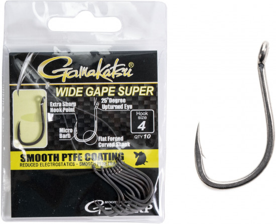 Набор крючков с колечком G-Carp WIDE GAPE SUPER HOOKS