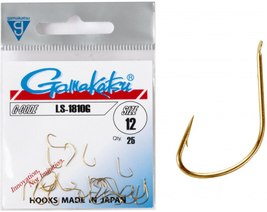 Набор крючков с лопаткой LS-1810G HOOKS GOLD