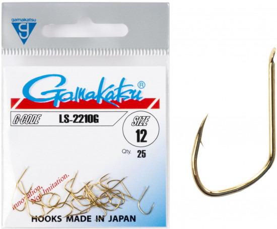 Набор крючков с лопаткой LS-2210G HOOKS GOLD