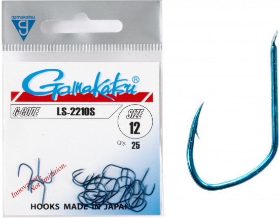 Набор крючков с лопаткой LS-2210S HOOKS BLUE