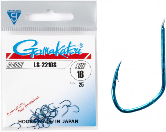 Набор крючков с лопаткой LS-2210S HOOKS BLUE