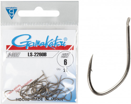 Набор крючков с лопаткой LS-2260B HOOKS BRONZE